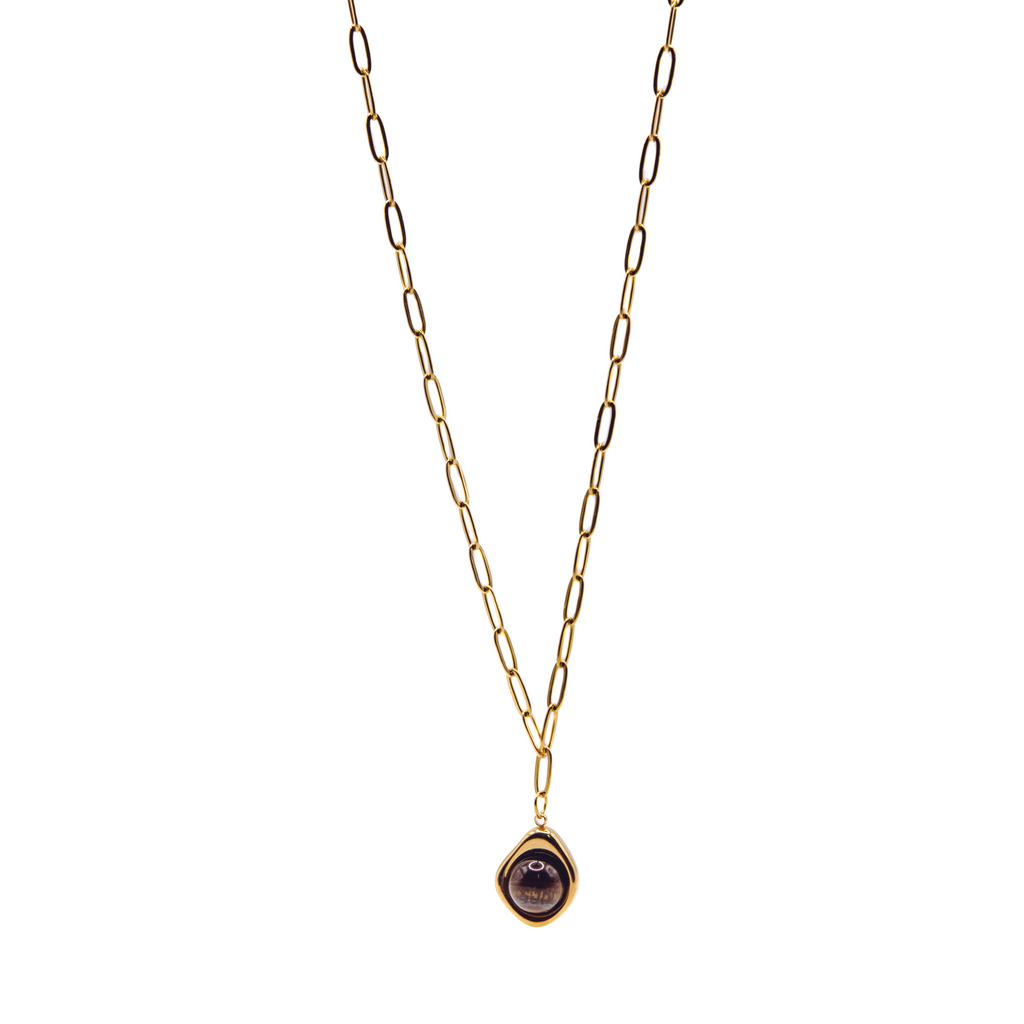 Muse stack delicate gold pendant chain — pre-set layered necklace by STXCKD