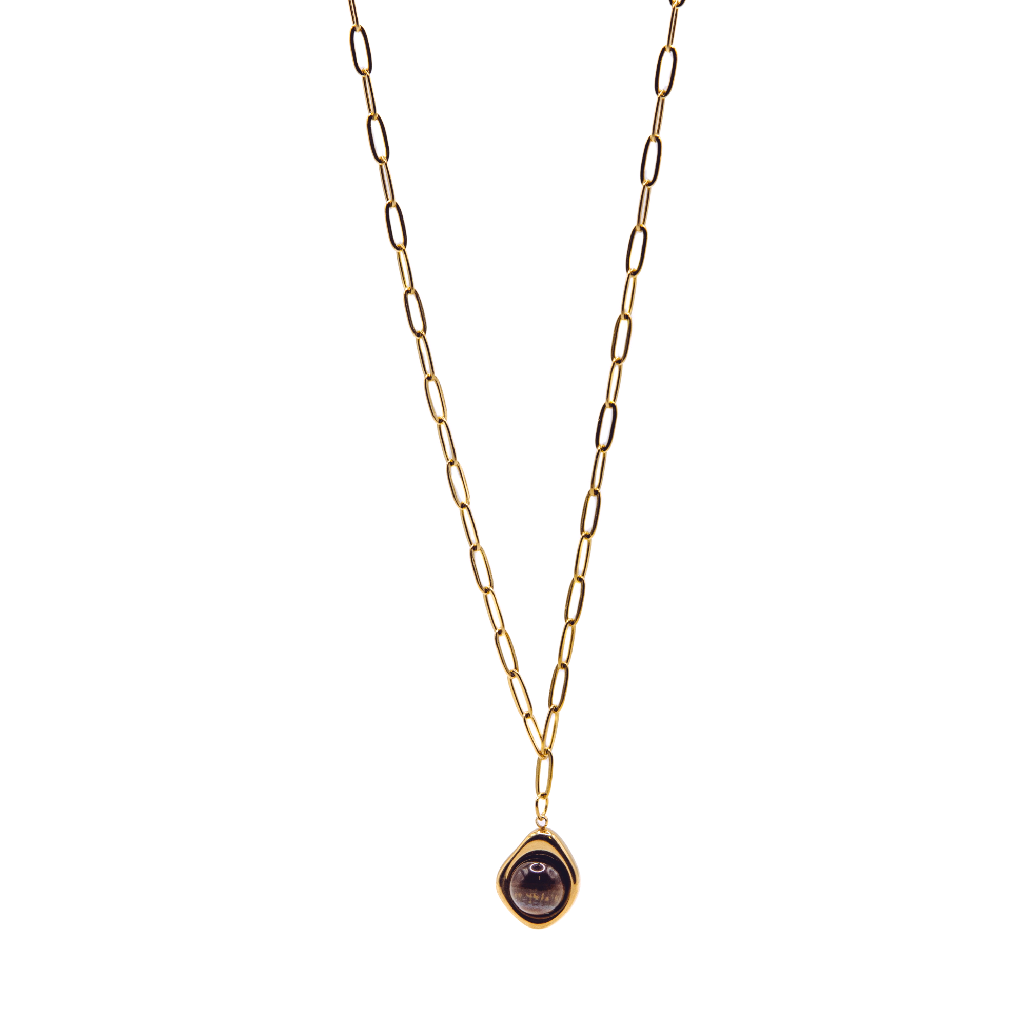 Muse stack delicate gold pendant chain — pre-set layered necklace by STXCKD